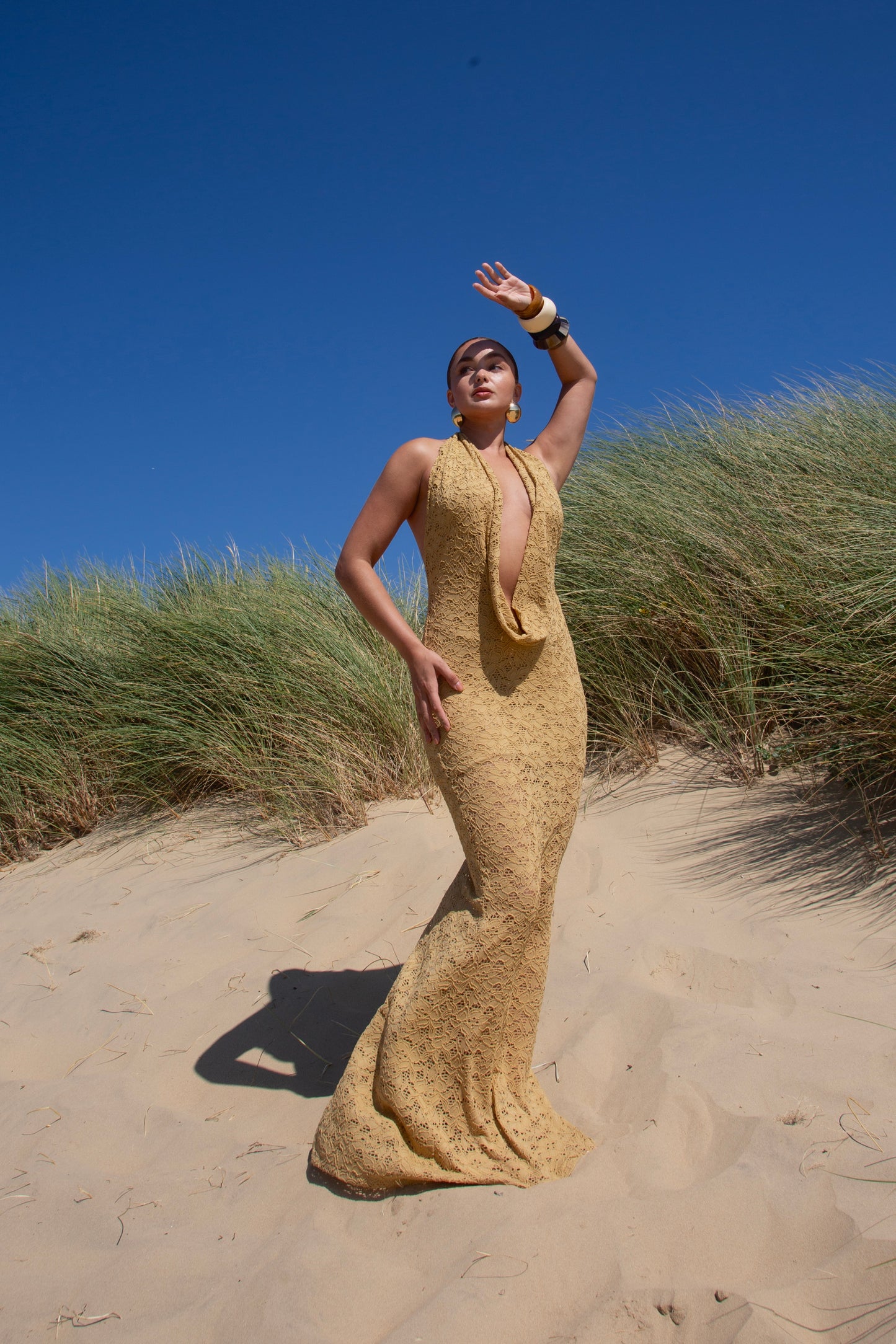 Dune Dress in Sand